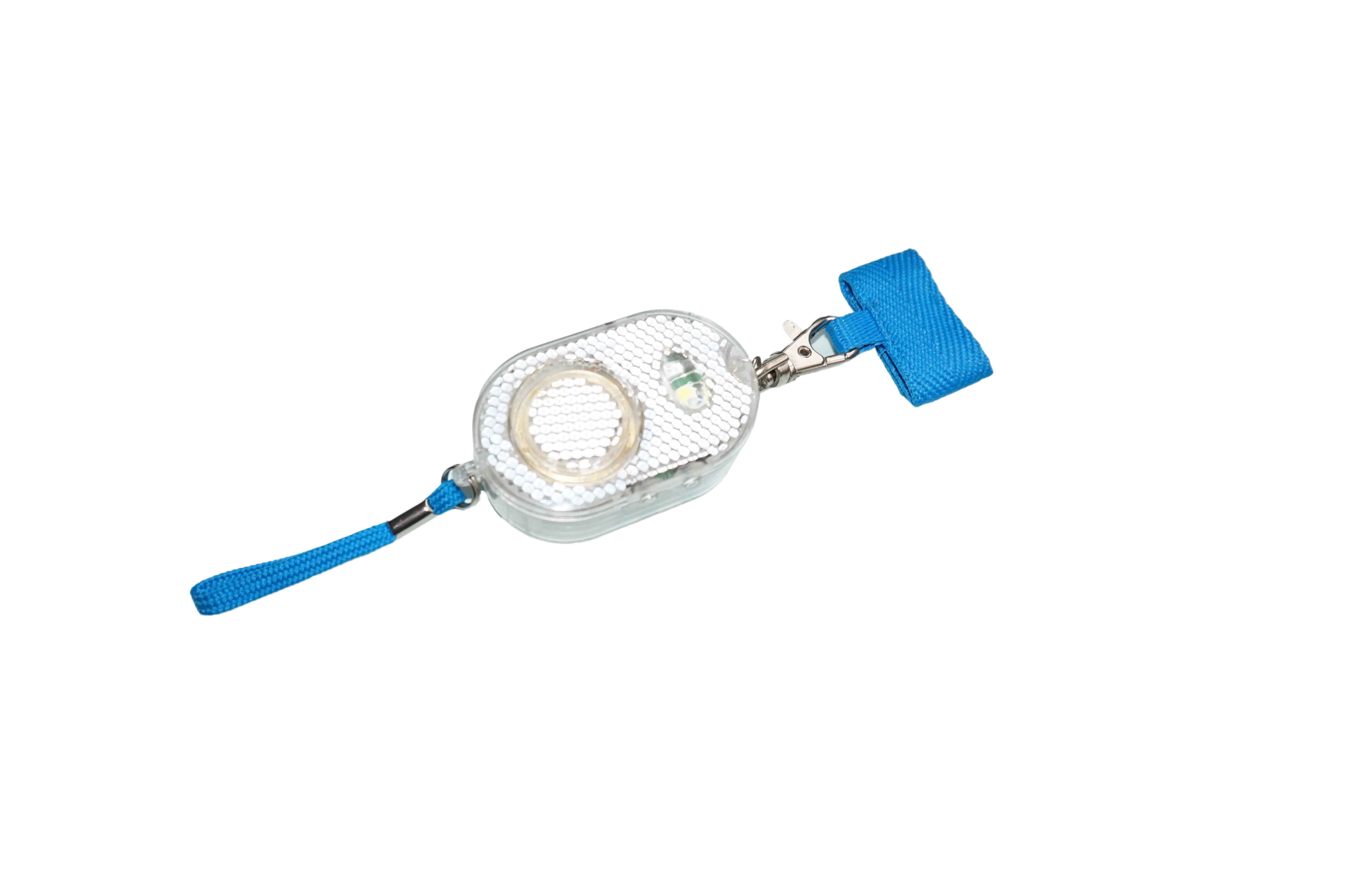 Reflective Personal Alarm with 3 color LEDs