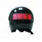 Motorcycle Helmet With Solar Powered LED Display